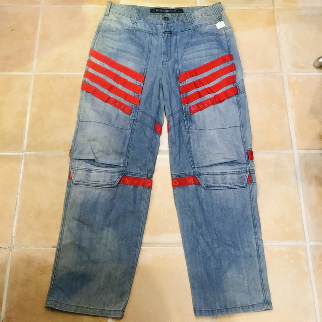 90 S Marithe Francois Girbaud マリテ フランソワ ジルボー シャトルパンツ W40 Skrova