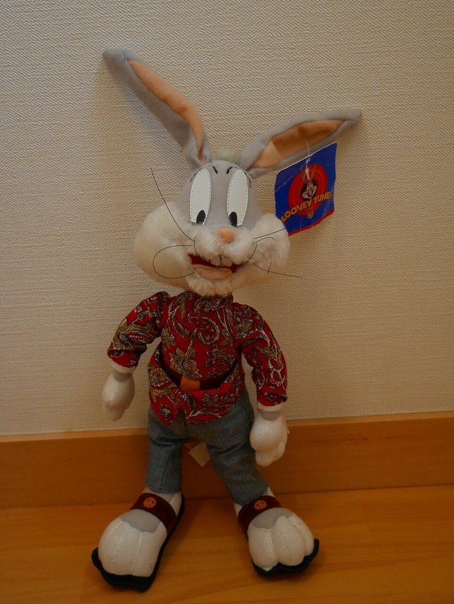 Loony Tunes Bugs Bunny ルーニー テューンズ バッグス バニー ぬいぐるみ アメリカンビンテージ Lacoiffe