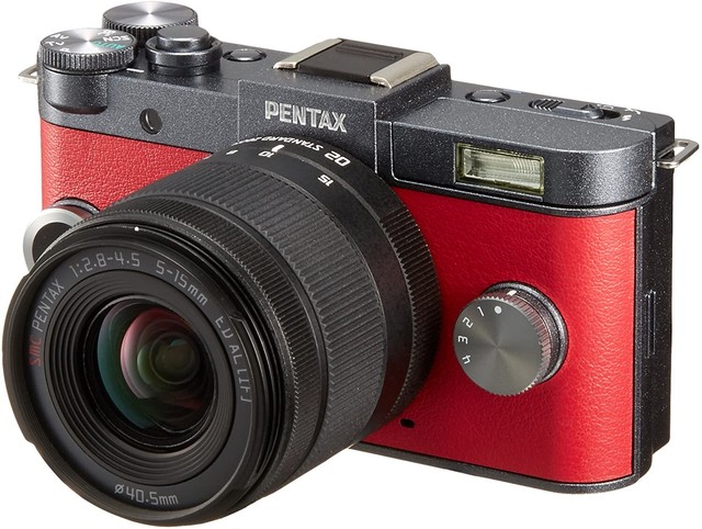 中古デジタルカメラ Pentax ミラーレス一眼 Q S1 ズームレンズキット 標準ズーム 02 Standard Zoom ガンメタル Aki Camera