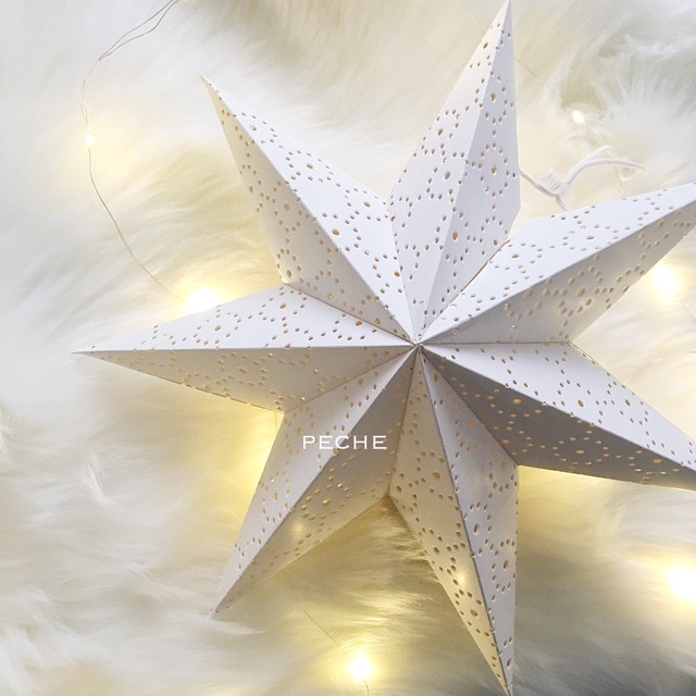 即納 穴空きティンバーンスター 壁飾り ディスプレイ 北欧 シンプル ナチュラル 雑貨 モダン 小物 オブジェ 星 モノトーン 海外インテリア Peche ペシェ