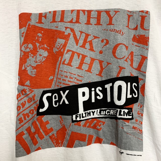 90年代 90 S Sex Pistols Tシャツ セックスピストルズ 古着 ビンテージ Vintage バンドtシャツ バンt Autb