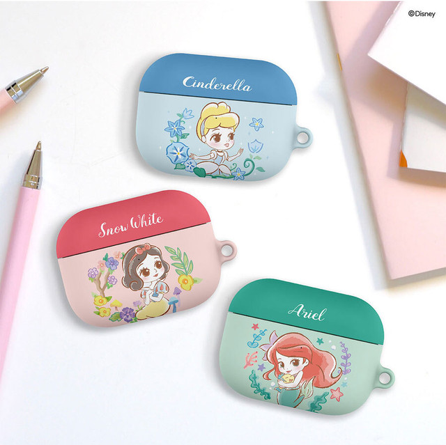 Airpodspro エアーポッズプロ Pastel Cute Princess イヤホンケース パステルカラー 手描き風 プリント イラスト Mermaid Zoom Disney Airpods02 Hanholic Jp Iphoneケース スマホアクセサリー 輸入雑貨