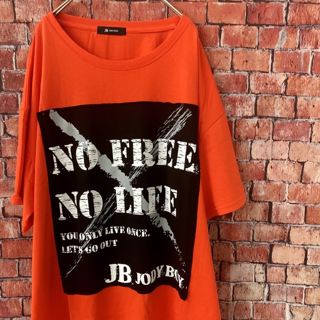 全3色 No Free No Life Tシャツ 囚人服 Prisoner Jodyboy Official Web Store