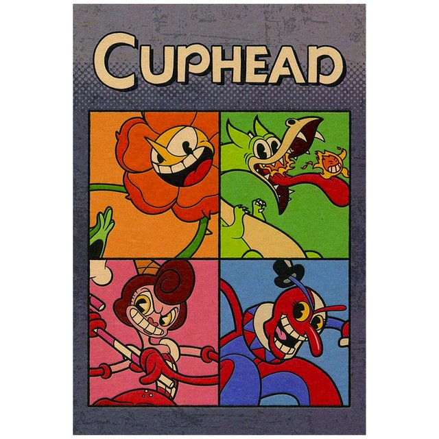 CUPHEAD ( カップヘッド ) ポストカード⑦ ボス / エンスカイ