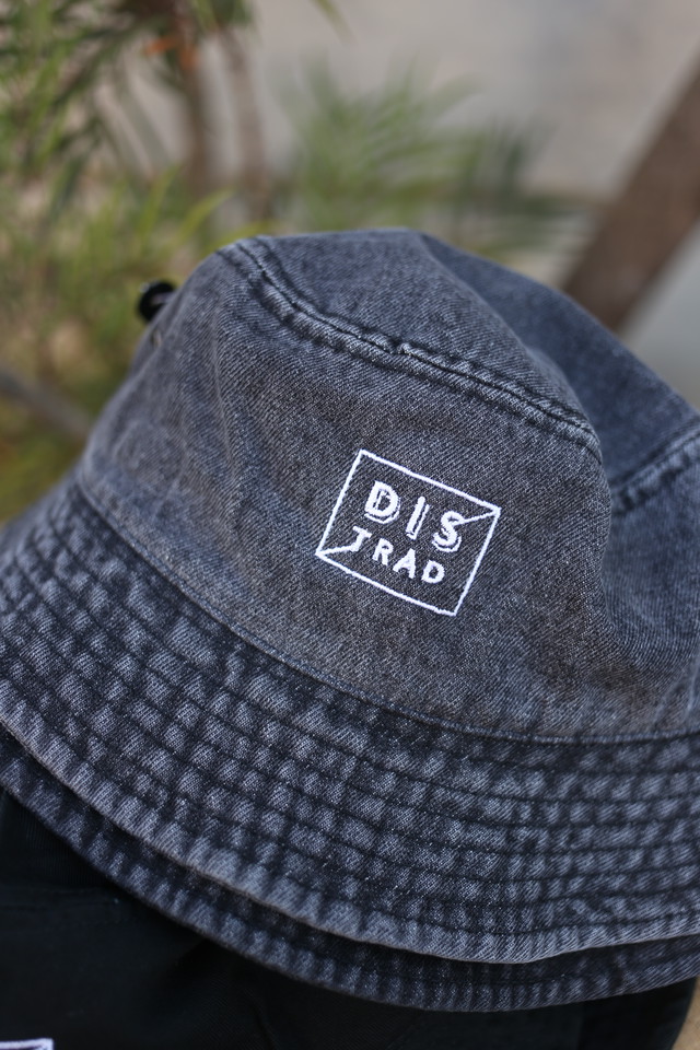 Distrad Hat ウォッシュド デニム バケットハット Distrad