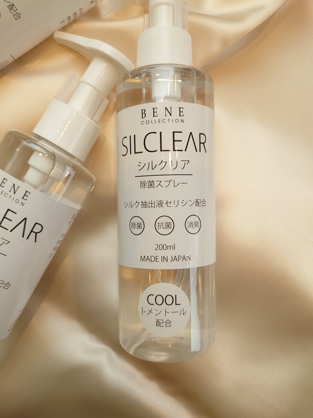 Silclear シルクリア除菌スプレーメントール Bene Collection ベーネコレクション