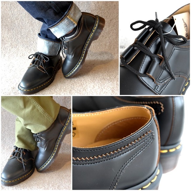 Dr Martens ドクターマーチン ｄｒｍａｒｔｅｎｓ ギリーシューズ Ghillie Vintage Smooth １４６１ レザーシューズ 靴 メンズ ２２６９５００１ スムースレザー Bluelineshop
