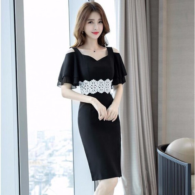 ワンピース 半袖 オフショル ハイウエスト ミニ ショート タイト 大人 セクシー キャバドレス スリット Rb M06 0097 Redbell