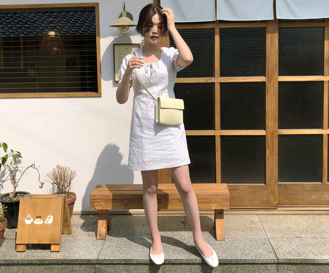 小花柄スクエアネックワンピース No 793 Boyfriends Account Tokyo