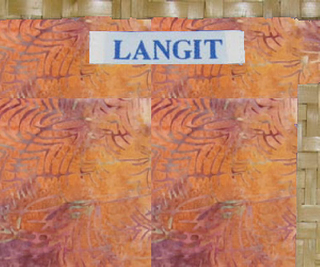 女性用もっこふんどし 06 バティックのlangit