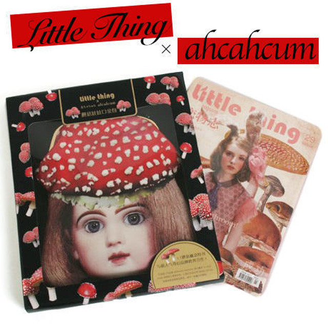 あちゃちゅむ Little Thing Magazine スペシャルコラボレーション きのこガールポシェット Little Thing Magazine No29セット Pinty Shop For Collage Girls