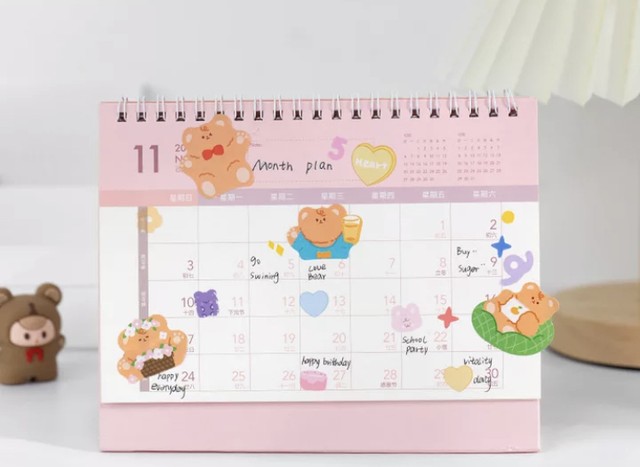 As2 350 海外 可愛い熊さん4種類 フレークシール ステッカー Honey Bee ハニービー