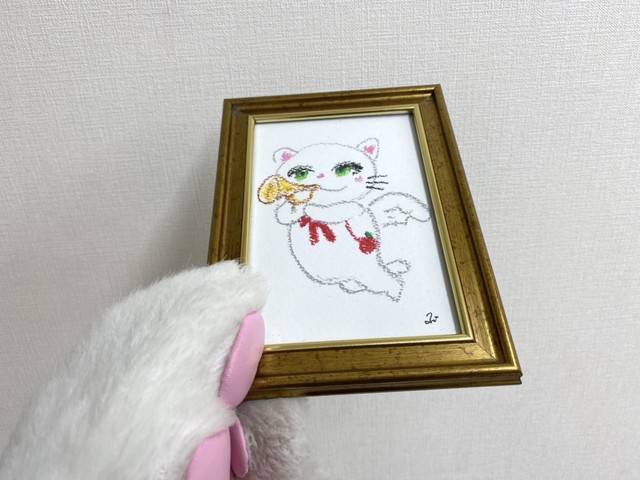 ぶいにゃす 手書きイラスト 天使 ぶいにゃすオンラインショップ ぶいにゃす 手書きイラスト 天使 ぶいにゃすオンラインショップ