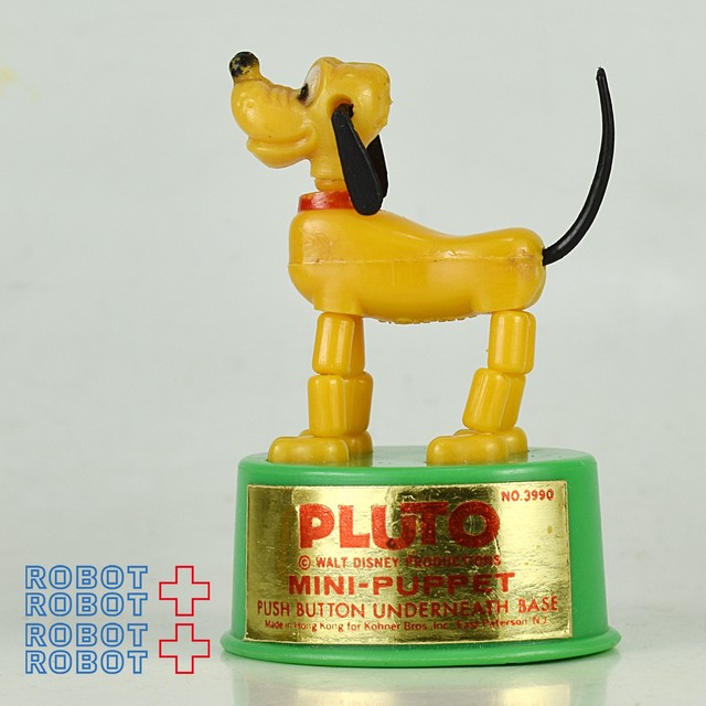 Kohner ディズニー プルート ミニ プッシュ パペット Robotrobot