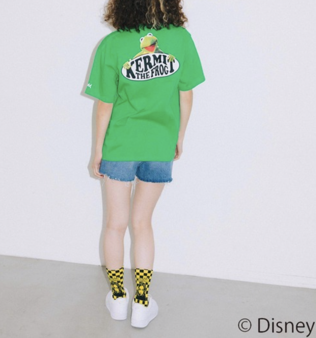 X Girl X Girl Disney The Muppets Kermit The Frog S S Tee ディズニーコラボ ザ マペッツ カーミット Xgirl Xg エックスガール Inception