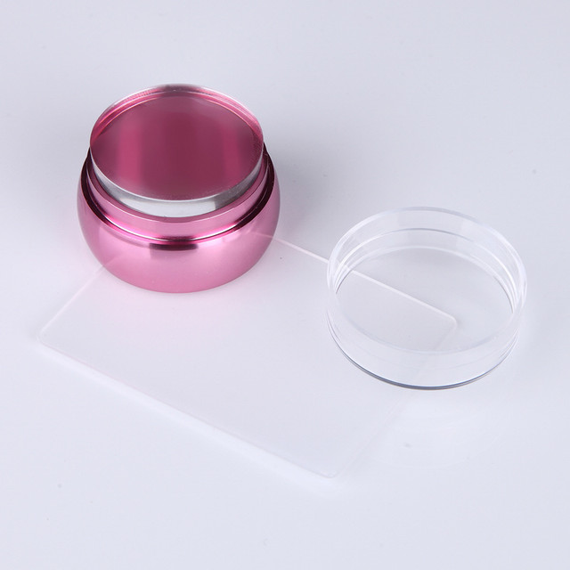 スタンパー ピンク スクレイパー Lサイズ スタンプネイルがやりやすい大きめサイズ 人気ピールオフなどセルフネイル商品が安く揃うお店 Nailoom ネイルーム