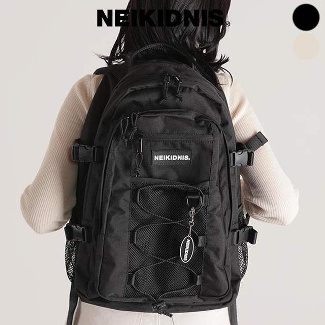 Neikidnis Mesh String Backpack Wb16 Wiing 韓国ブランド ストリート ナチュラル ユニセックス トレンド 通販