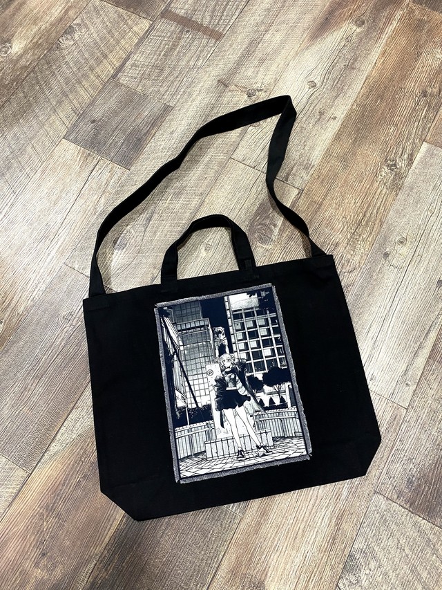 〈よふかしのうた 描き下ろし商品〉NIGHT OUT CITY -SHIBUYA- 2WAYトートバッグ