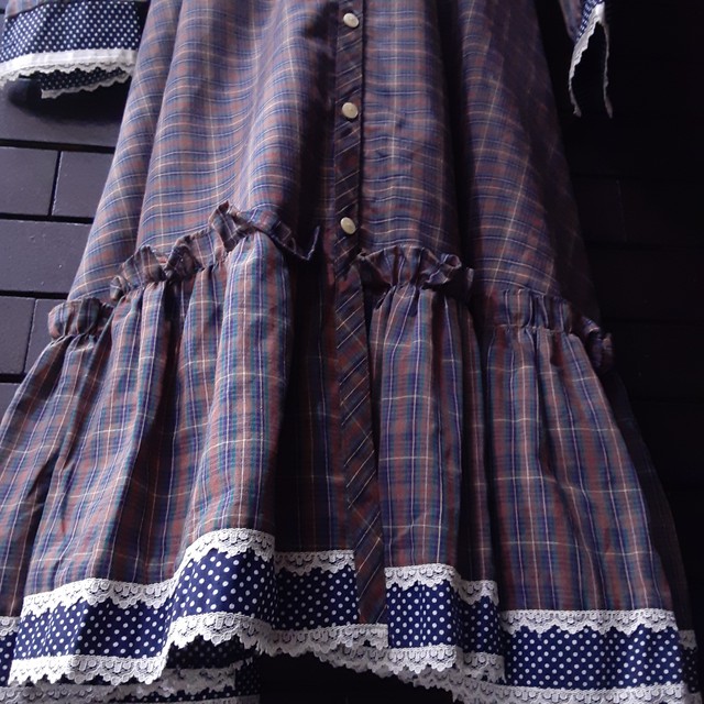 70 S Vintage Gunne Sax Dress 70年代ガニーサックス ワンピース Small Change ヴィンテージ 古着 Smallchange スモールチェンジ