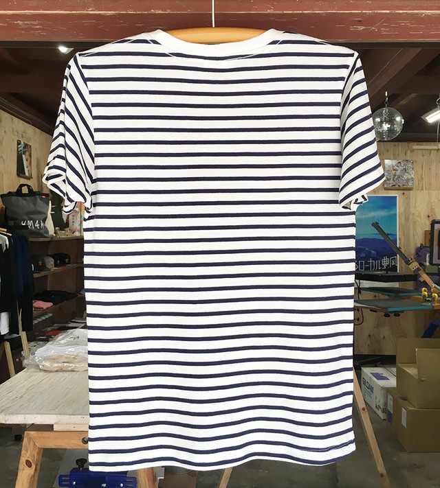 Sample Shima Shima Pocket Tee シマシマポケットtシャツ Flatworks