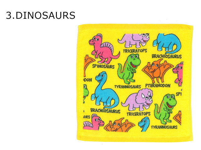 即納 ハンドタオル タオル ハンバーガー にこちゃん 恐竜 ゴリラ ユニコーン Z 6 Doublethree33 ダブルスリー
