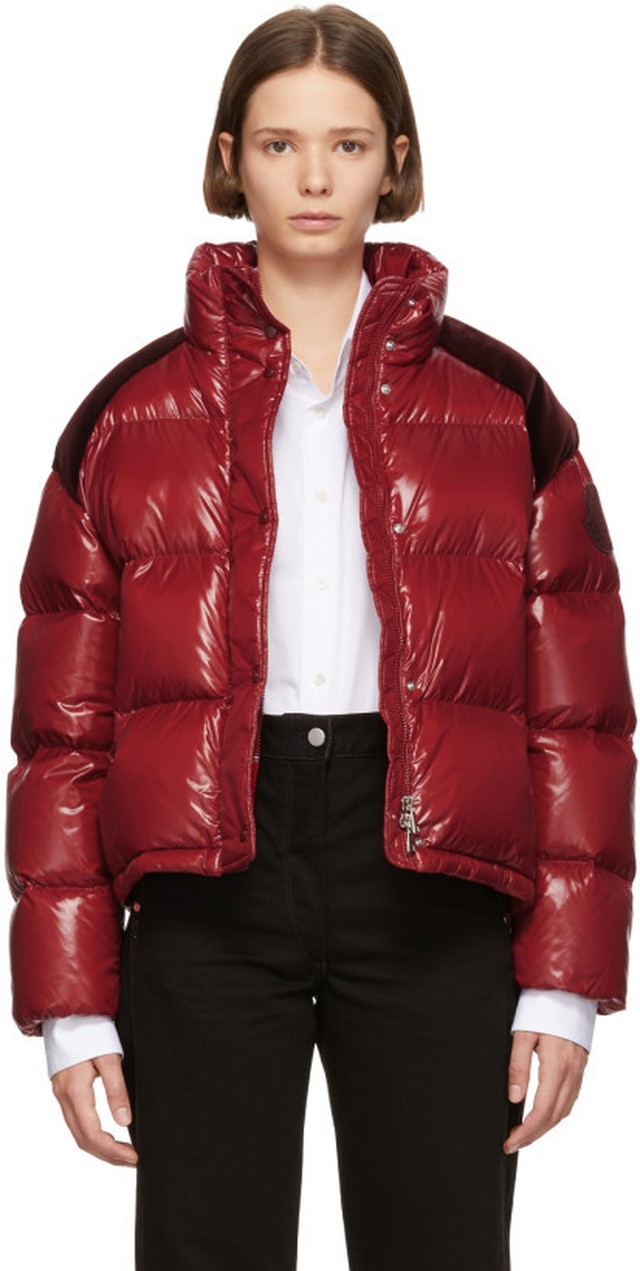 モンクレール レディース ダウンジャケット ジャケット コート アウトドア ファション 18 新作 人気 残りわずか Moncler Genius Red Chouette Down Jacket Hi808shop