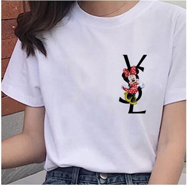 プリント アニメ Tシャツ 胸元プリント Happys Japan