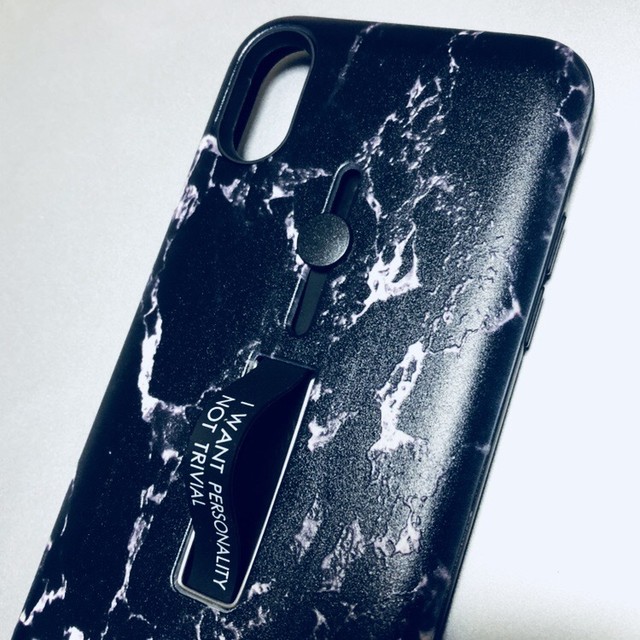 新品 スマホケース Iphone X Xs 大理石 黒 Annasui 好きに Covers