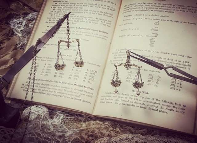 導きの天秤 Balance Of Guidance Necklace Bird Lhiannan Shee