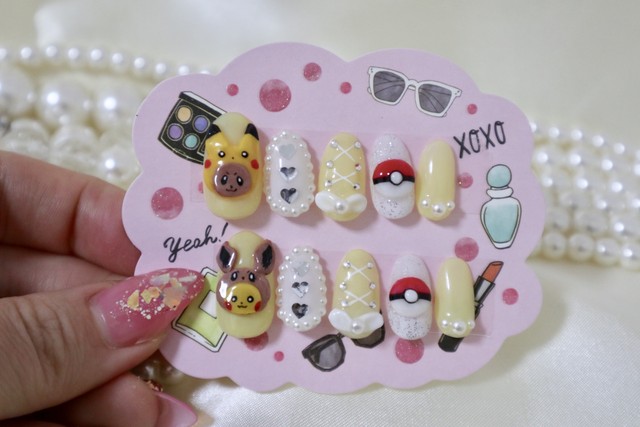 ポケモンネイルチップ Otsumami Nail