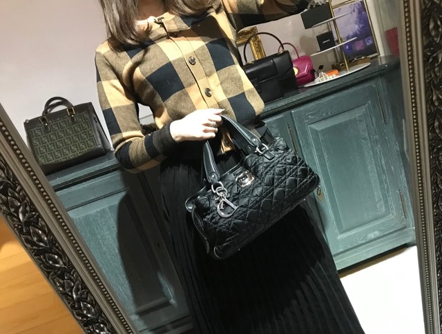 新作割 Christiandior Lady Dior カナージュ キルティング ハンドバッグ Handbag クリスチャンディオール J Marmie Vintage Select 新作割 Christiandior Lady Dior カナージュ キルティング ハンドバッグ Handbag クリスチャンディオール J Marmie Vintage Select