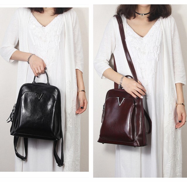 リュック 本革 レディース おしゃれ 本革 リュック バック 送料無料 大容量 リュックサック 牛革 革 オイルレザー 2wayリュック ショルダ Lalibera