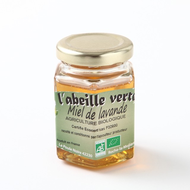 オーガニック認証ラベンダーはちみつ125g フランス ローヌアルプ産 オーガニックはちみつ板倉商店