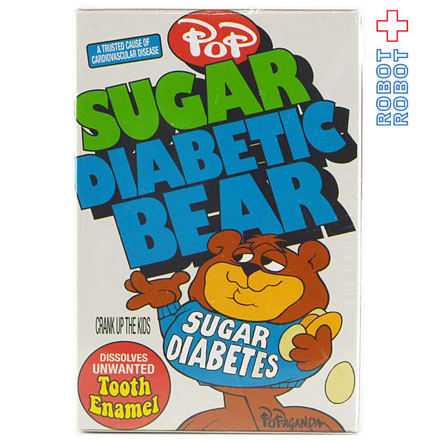 ロン イングリッシュ シリアルキラー ３インチ ミニフィギュア Sugar Diabetic Bear 未開封 Robotrobot