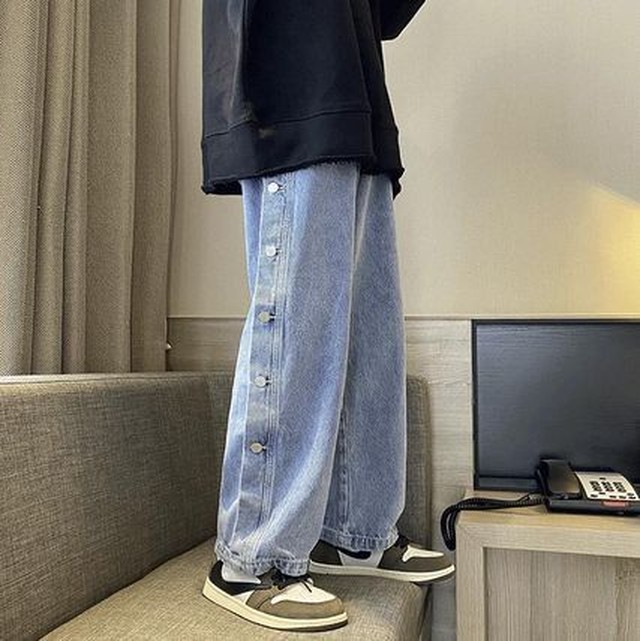 ワイドデニム メンズ パンツ ジーパン デニム 人気 送料無料 Jb 1