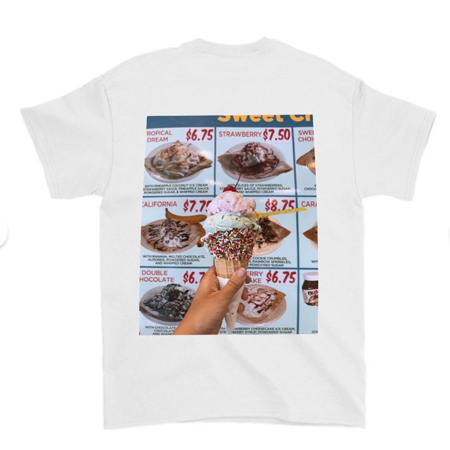 【Cat & Parfum】Ice Cream Tee