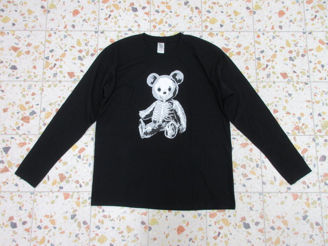 パロディプリントビッグロンt ドクロクマ Pop Up By Positiva