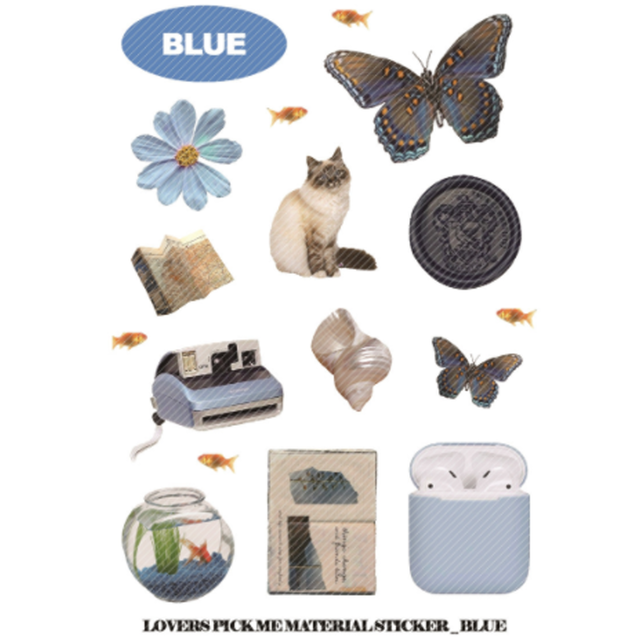 Lovespickme Object Sticker 12 Color 正規品 韓国ブランド 韓国通販 韓国代行 韓国ファッション ステッカー シール Nb Bz Bonz 韓国 ブランド 正規品のみ