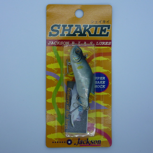 7g 60mm ジャクソン Jackson シェイキイ Shakie バス シーバス トラウト 釣具屋 加藤商店 ハンドメイド トラウト ルアー サーモン バス スプーン ミノー レア コレクション 釣り シーバス