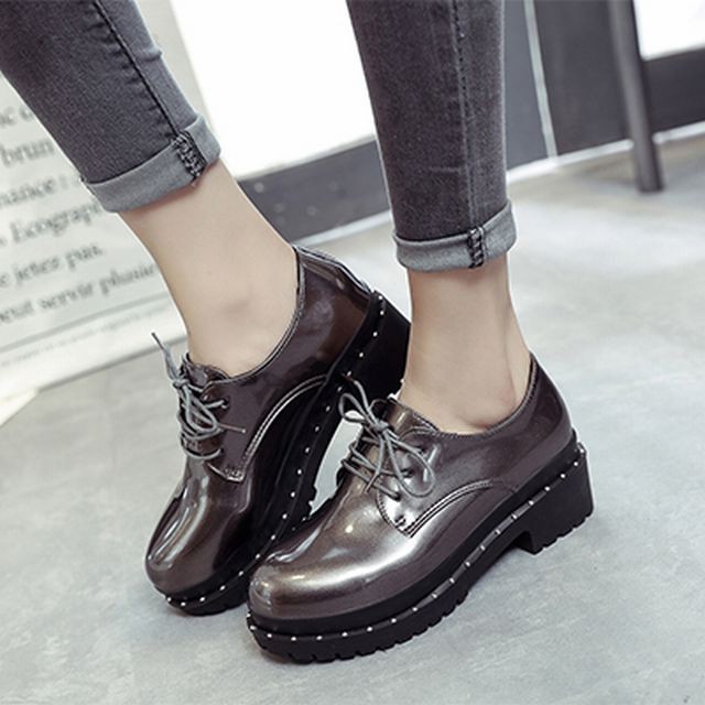 パンプス ローファー 厚底 5 5cm 韓国ファッション レディース ラウンドトゥ キュート 痛くない かわいい 靴 歩きやすい Chiko チコ プチプラレディースファッション通販 韓国ファッション