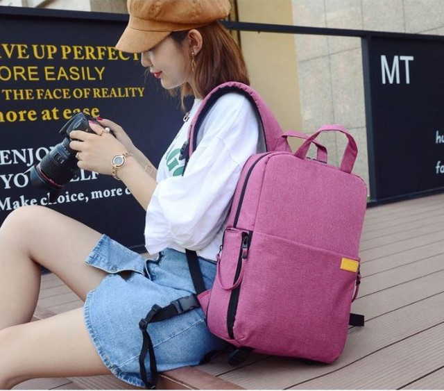 カメラ収納リュック 撮影 旅行 一眼レフ 機材 収納 4カラー Oak オーク インポートファッション 雑貨のお店