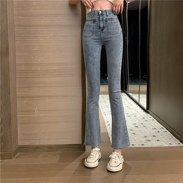 〈1周年記念リクエスト〉デニムフレアパンツ【denim flare pants】