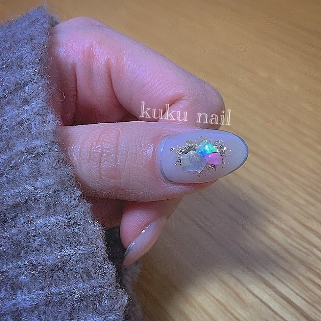 キラキラ ヌーディネイル Kuku Nail