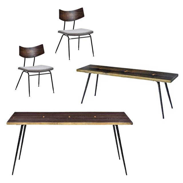 SQUARE ROOTS|4-piece DINING SET