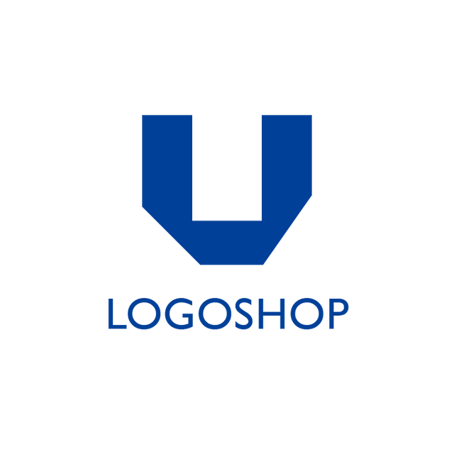 ストレートユニオンu アルファベット U シンプル スマート かっこいい It インターネット ネットサービス テクノロジー Ai 情報 産業 設備 工業 コンサルタント 士業 ロゴ購入 ロゴ販売 Logoshop ロゴショップ