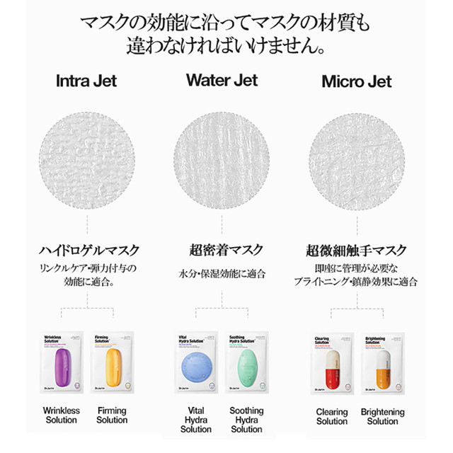 ドクタージャルト ダーマスク マイクロ ジェット ブライトニング ソリューション 5枚セット 韓国コスメ Dr Jart マスク パック スキンケア 送料無料 Allure