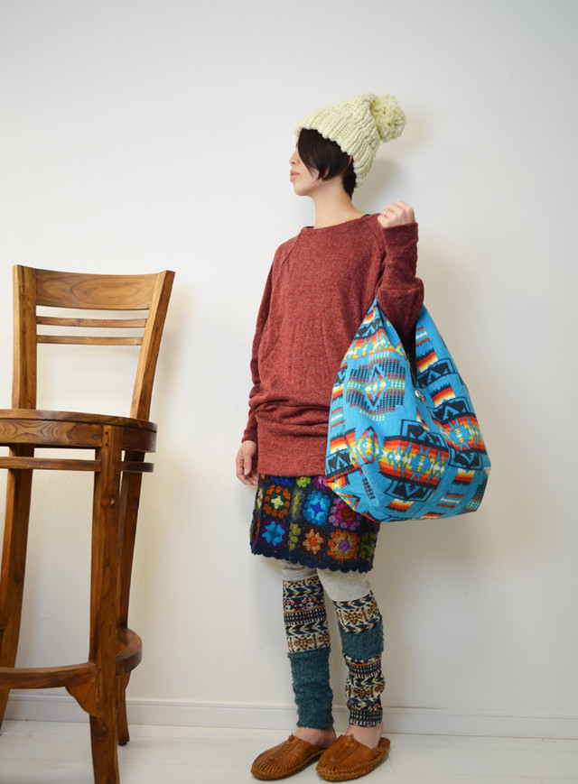 Amina アミナ チャイハネ エスニック バッグ ウィズｂａｇ ネイティブアメリカン ターコイズ トートバッグ セレクトショップ グリーン Selectshopgreen