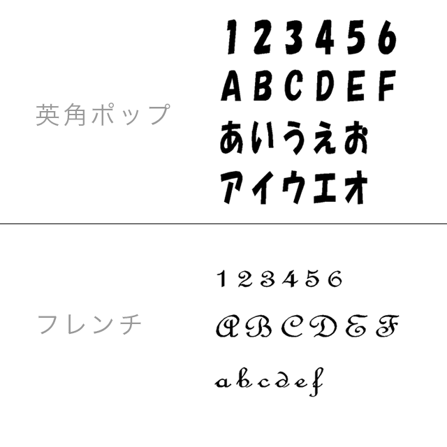 文字入れサービス 12文字まで あいわしぼり