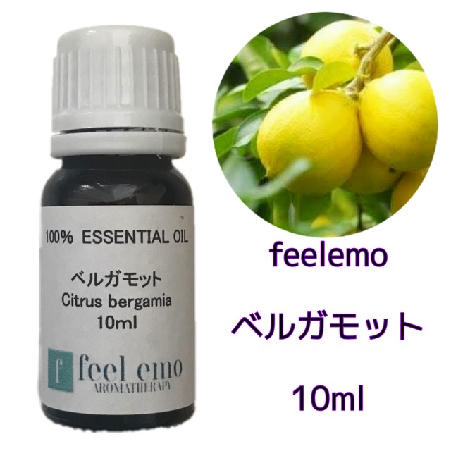 ｱﾛﾏｵｲﾙ ベルガモット 10ml エッセンシャルオイル 精油 ハーブとアロマのお店 Feel Emo フィールエモ