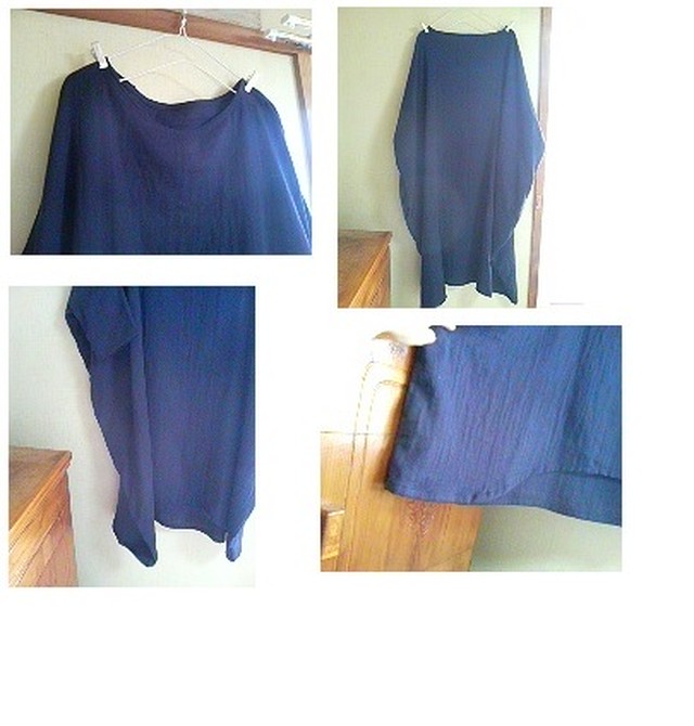 Sb 58 クローバーサイズ ドルマンスリーブ ワンピース パターン屋さん お洋服の型紙のお店